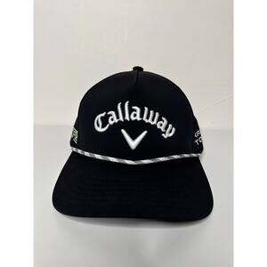 Callaway Tour Performance Rope Golf Hat Elyte Chrome Tour Black Odyssey Snapback